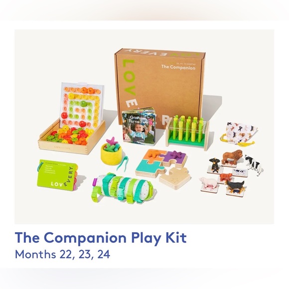 LOVEVERY Other - Lovevery The Companion Play Kit - Months 22, 23, and 24